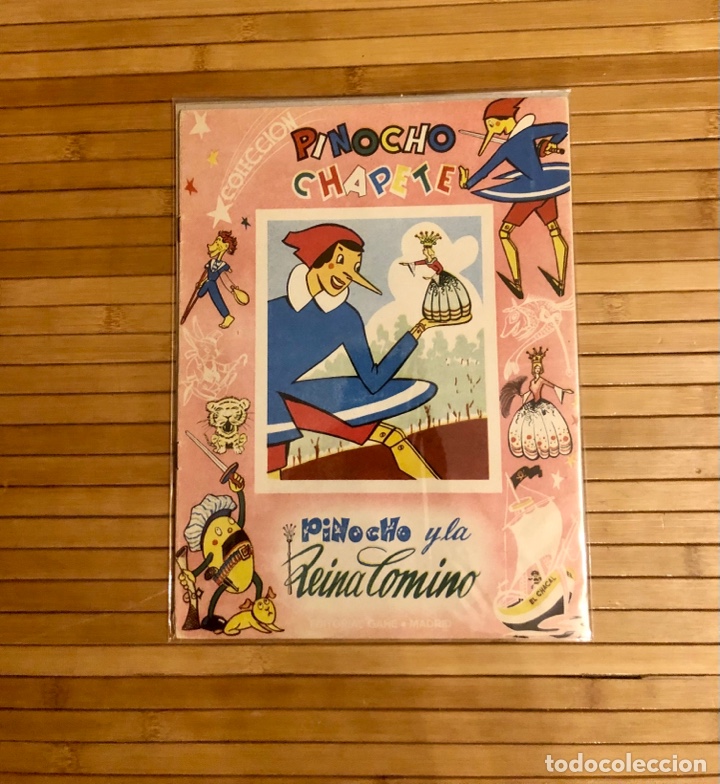 Libros de segunda mano: CUENTOS EN COLORES GAHE, PINOCHO Y LA REINA COMINO, NUMERO 20, A&Ntilde;OS 60, (EDITORIAL GAHE)