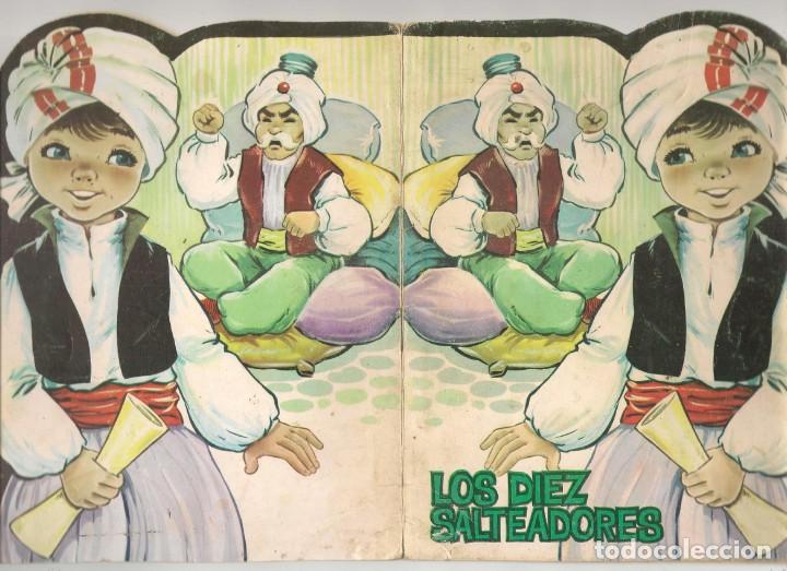 Libros de segunda mano: CUENTO CL&Aacute;SICOS TROQUELADOS. LOS DIEZ SALTEADORES. PRODUCCIONES EDITORIALES. (ST/MG/C9