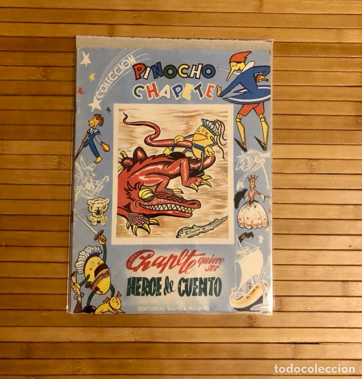 Libros de segunda mano: CUENTOS EN COLORES GAHE, PINOCHO Y CHAPETE, CHAPETE QUIERE SER, NUMERO 30, A&Ntilde;OS 60, (EDITORIAL GAHE)
