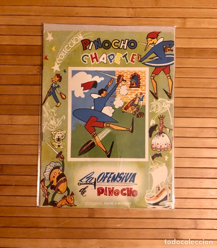 Libros de segunda mano: CUENTOS EN COLORES GAHE, PINOCHO Y CHAPETE, LA OFENSIVA DE..., NUMERO 19, A&Ntilde;OS 60, (EDITORIAL GAHE)