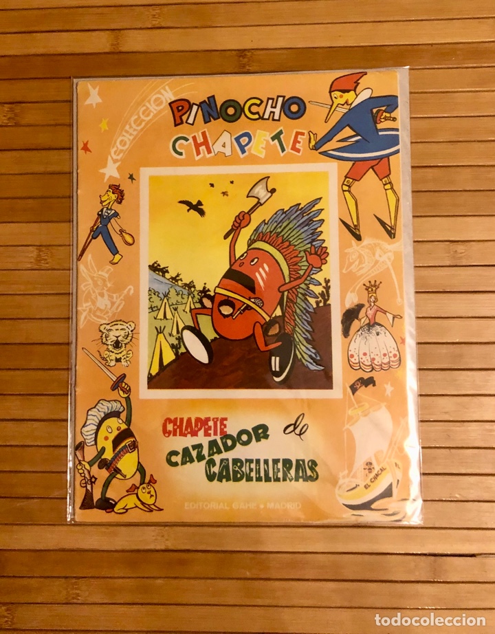 Libros de segunda mano: CUENTOS EN COLORES GAHE, PINOCHO Y CHAPETE, CAZADOR DE..., NUMERO 21, A&Ntilde;OS 60, (EDITORIAL GAHE)