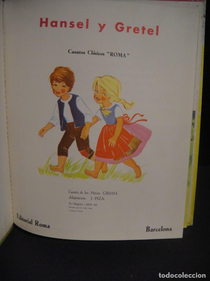 Libros de segunda mano: hansel y gretel - editorial roma 1965 - Foto 2