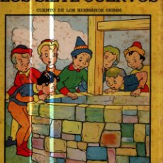 Libros de segunda mano: HNOS. GRIMM : LOS SIETE CUERVOS (MOSAICO INFANTIL SIGMAR, 1948)