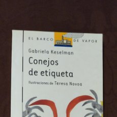 Libros de segunda mano: CONEJOS DE ETIQUETA DEL BARCO DE VAPOR