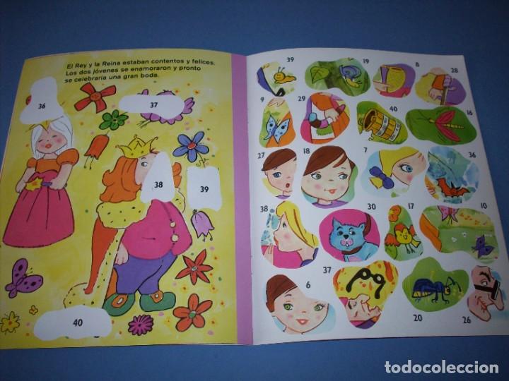 Libros de segunda mano: cuento con autoadhesivos y para colorear, la bella durmiente, fapa ediciones - Foto 2