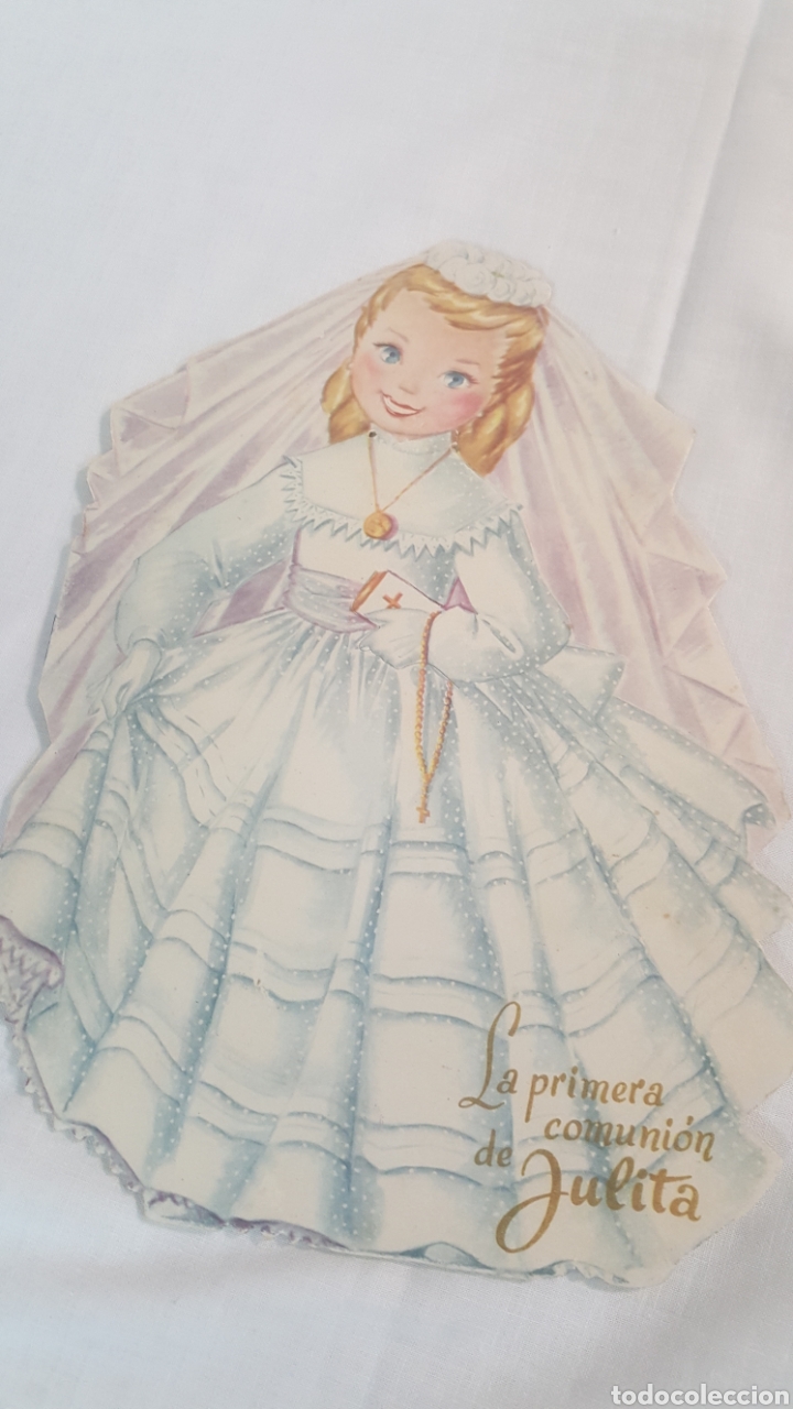Libros de segunda mano: CUENTO TROQUELADO LA PRIMERA COMUNI&Oacute;N DE JULIETA CUENTOS INFANTILES DURVE