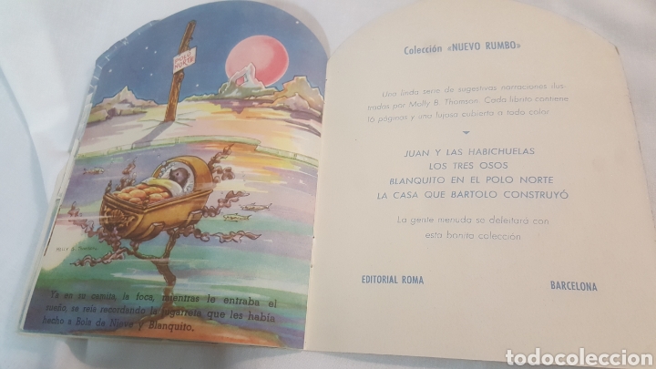 Libros de segunda mano: CUENTO BLANQUITO EN EL POLO NORTE EDITORIAL ROMA - Foto 6