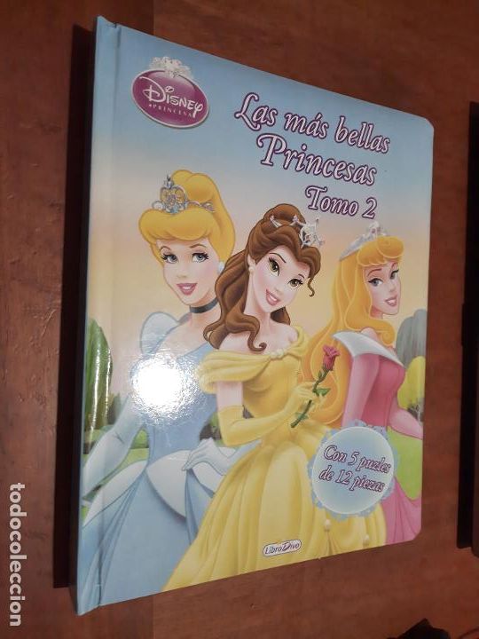 Gebrauchte B&uuml;cher: LAS M&Aacute;S BELLAS PRINCESAS. TOMO 2. 5 PUZZLES DE 12 PIEZAS. COMPLETOS. SIN HACER. BUEN ESTADO