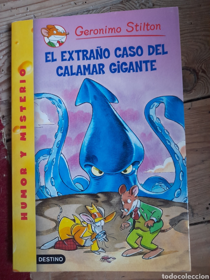 Libros de segunda mano: Geronimo Stilton. El extra&ntilde;o caso del calamar gigante. - Foto 1