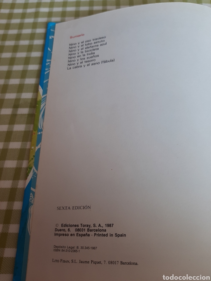 Libros de segunda mano: CUENTOS AZULES N&deg;10 TORAY 1987 - Foto 4