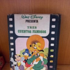 Libros de segunda mano: WALT DISNEY PRESENTA 1985 TRES CUENTOS FAMOSOS MICKEY MOUSE EL PATO DONALD GOOFY