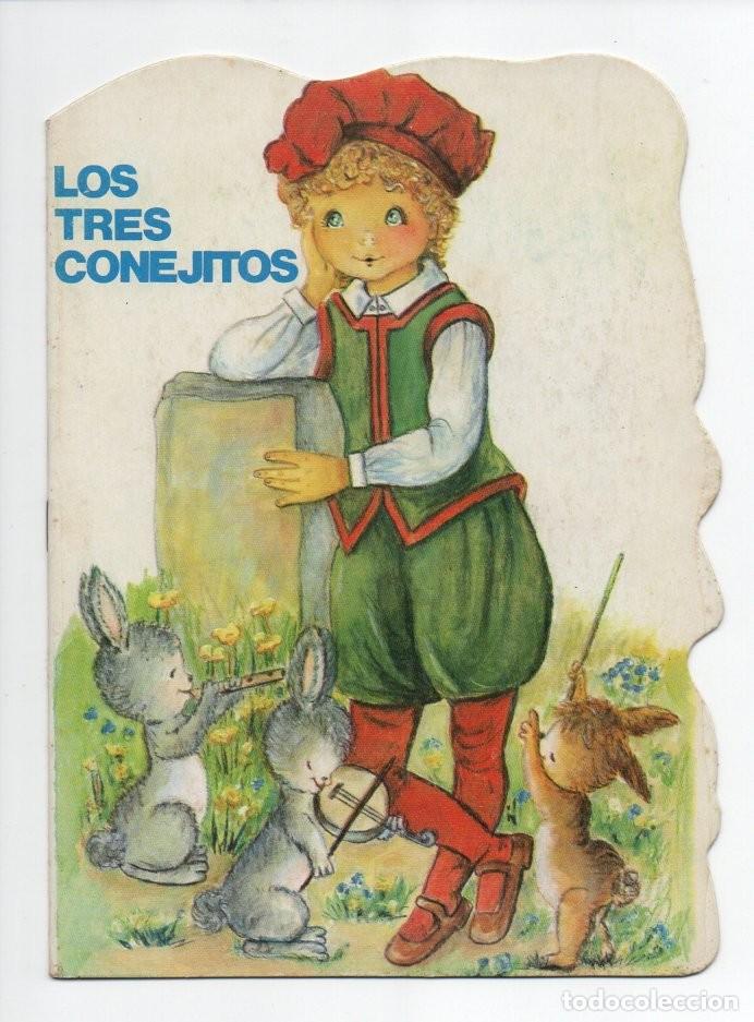 Libros de segunda mano: CUENTO TROQUELADO: LOS TRES CONEJITOS. N.&ordm; 9, VILMAR EDICIONES . - Foto 1