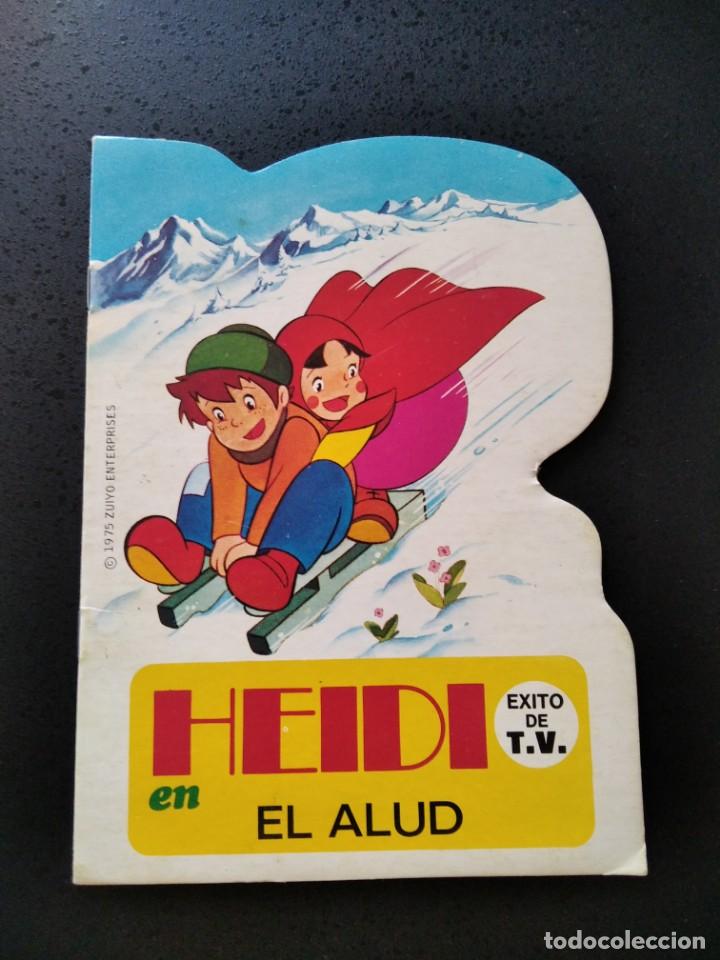 Libros de segunda mano: Heidi en el Alud. (Cuento infantil Troquelado). - Foto 1