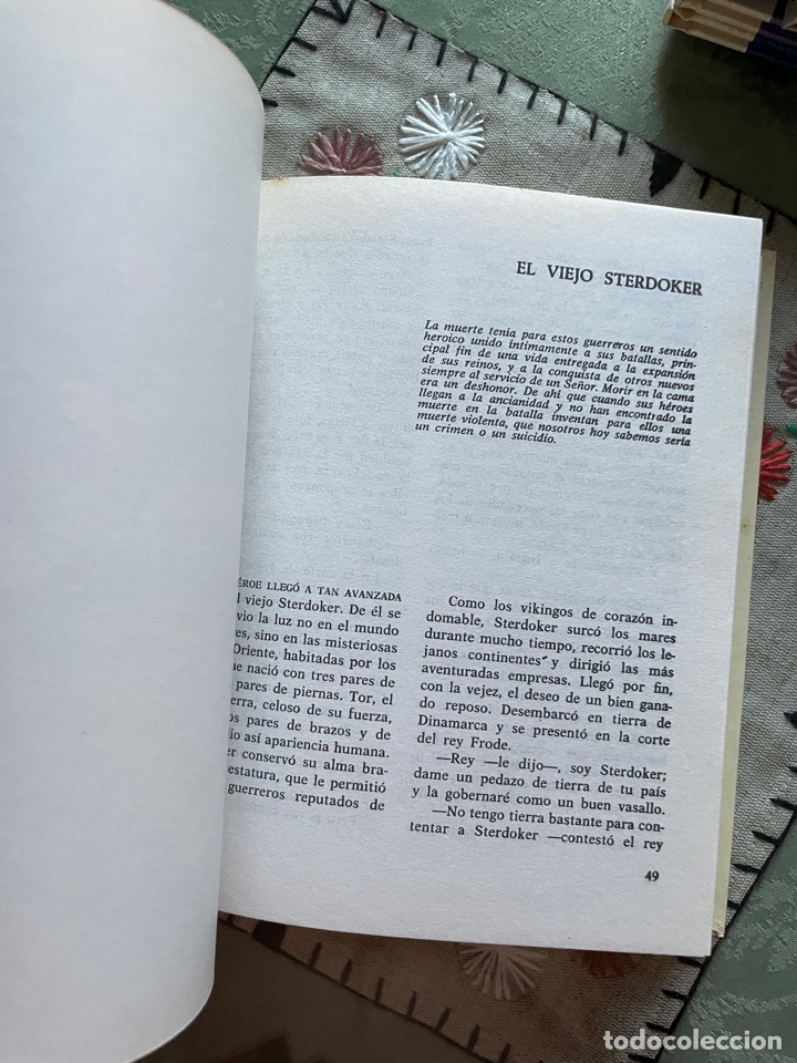 Libros de segunda mano: Leyendas n&oacute;rdicas (cuentos) - Foto 5
