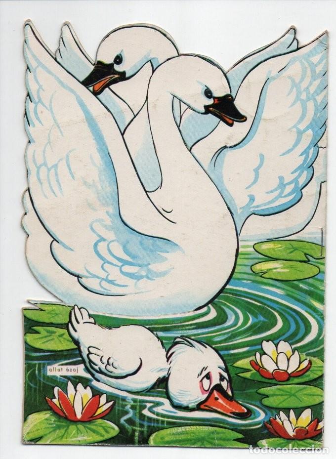 Libros de segunda mano: CUENTO TROQUELADO, EL PATITO FEO. EDITORIAL VILMAR - Foto 2