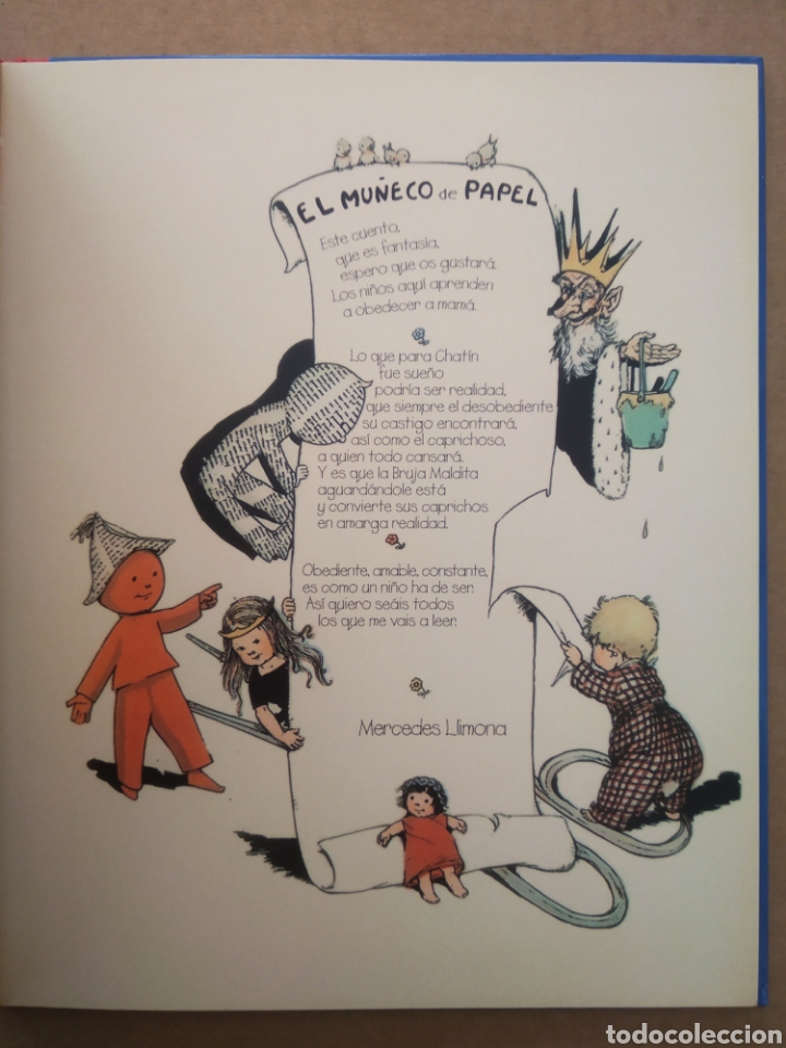 Libros de segunda mano: El Mu&ntilde;eco de Papel, por Mercedes Llimona (Ediciones B, 2002). - Foto 3