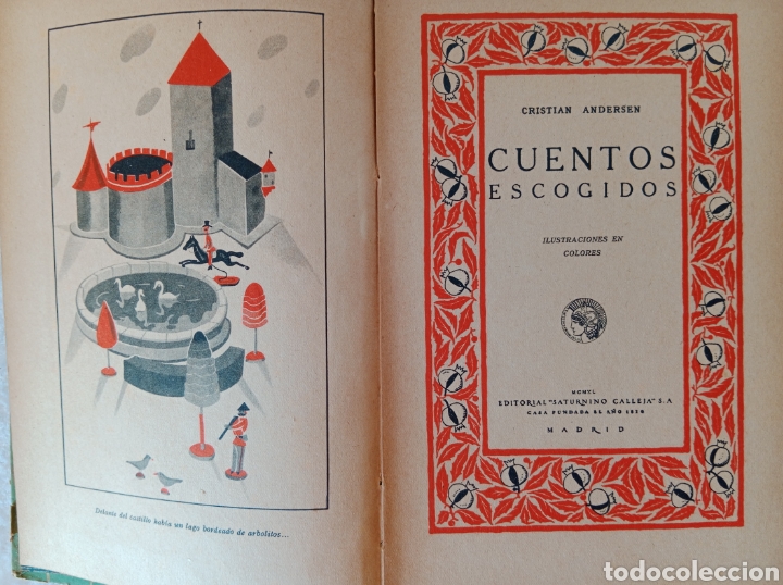 Libros de segunda mano: CRISTIAN ANDERSEN , CUENTOS ESCOGIDOS , 1940 - Foto 11