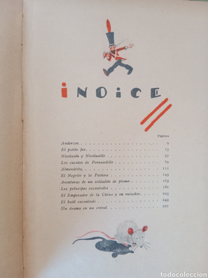 Libros de segunda mano: CRISTIAN ANDERSEN , CUENTOS ESCOGIDOS , 1940 - Foto 3