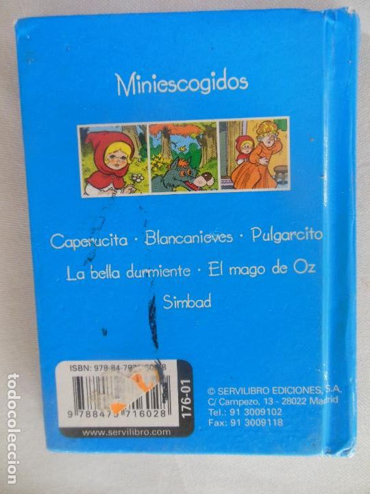 Libros de segunda mano: CAPERUCITA - SERVILIBRO EDICIONES - MINIESCOGIDOS. - Foto 2