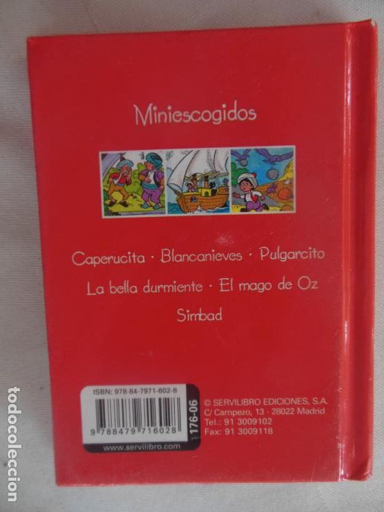 Libros de segunda mano: SIMBAD - SERVILIBRO EDICIONES - MINIESCOGIDOS. - Foto 2