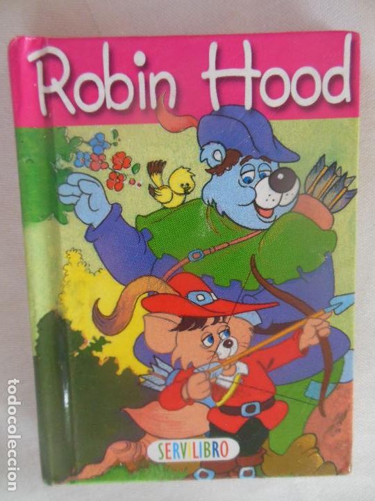 Libros de segunda mano: ROBIN HOOD - SERVILIBRO EDICIONES - MINIESCOGIDOS. - Foto 1