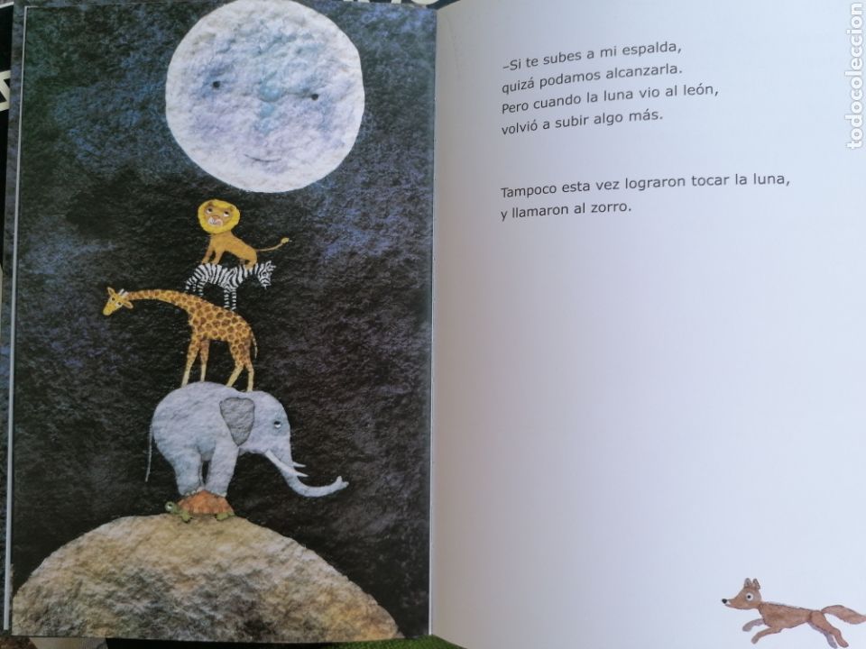Libros de segunda mano: &iquest;A QU&Eacute; SABE LA LUNA? Michael Grejniec. Ed. Kalandraka - Foto 3