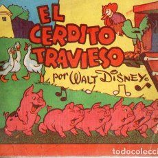 Libros de segunda mano: WALT DISNEY: EL CERDITO TRAVIESO (SIGMAR, 1948)
