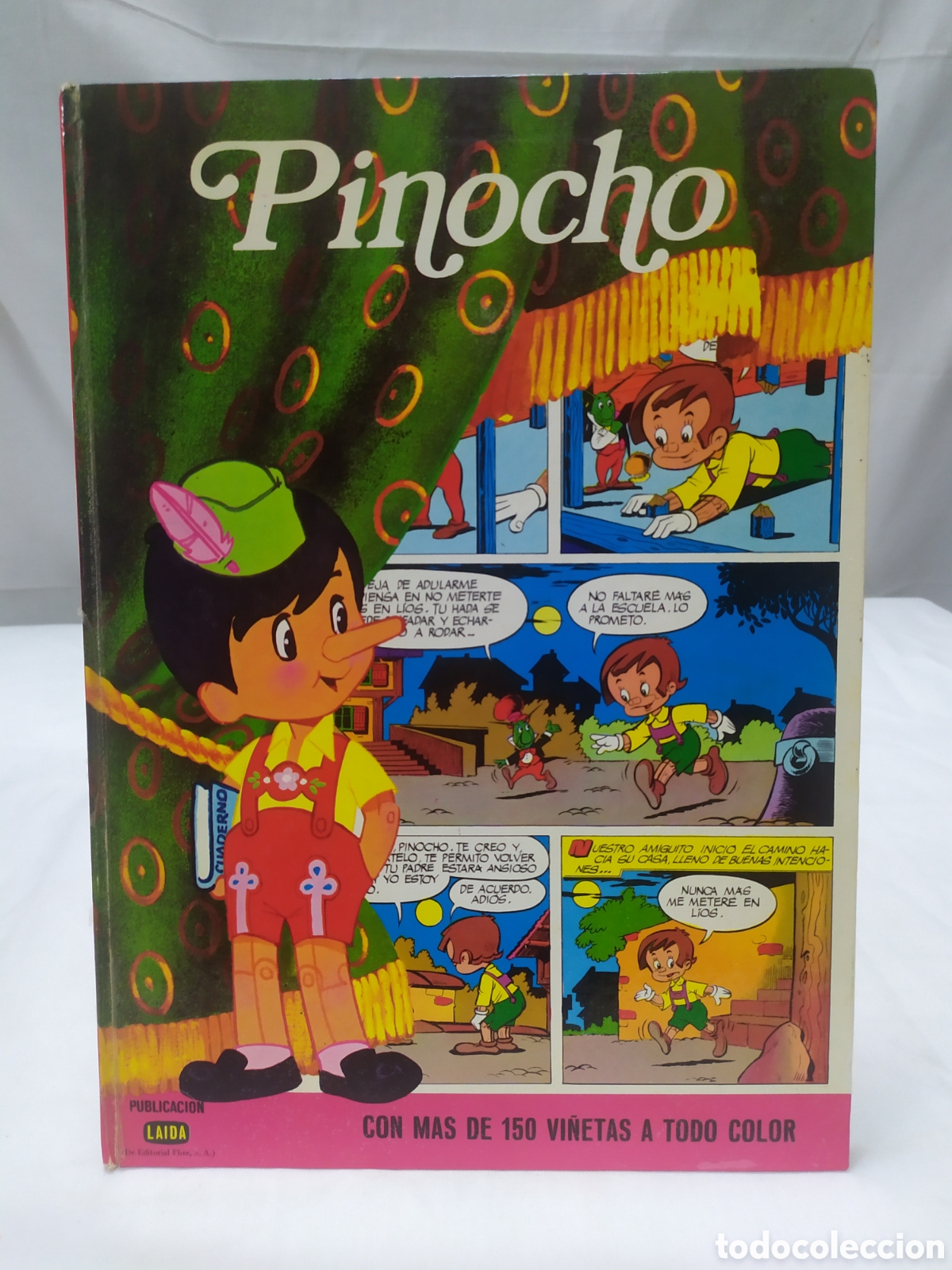 Libros de segunda mano: Pinocho. Editorial Fher, 1973 - Foto 1