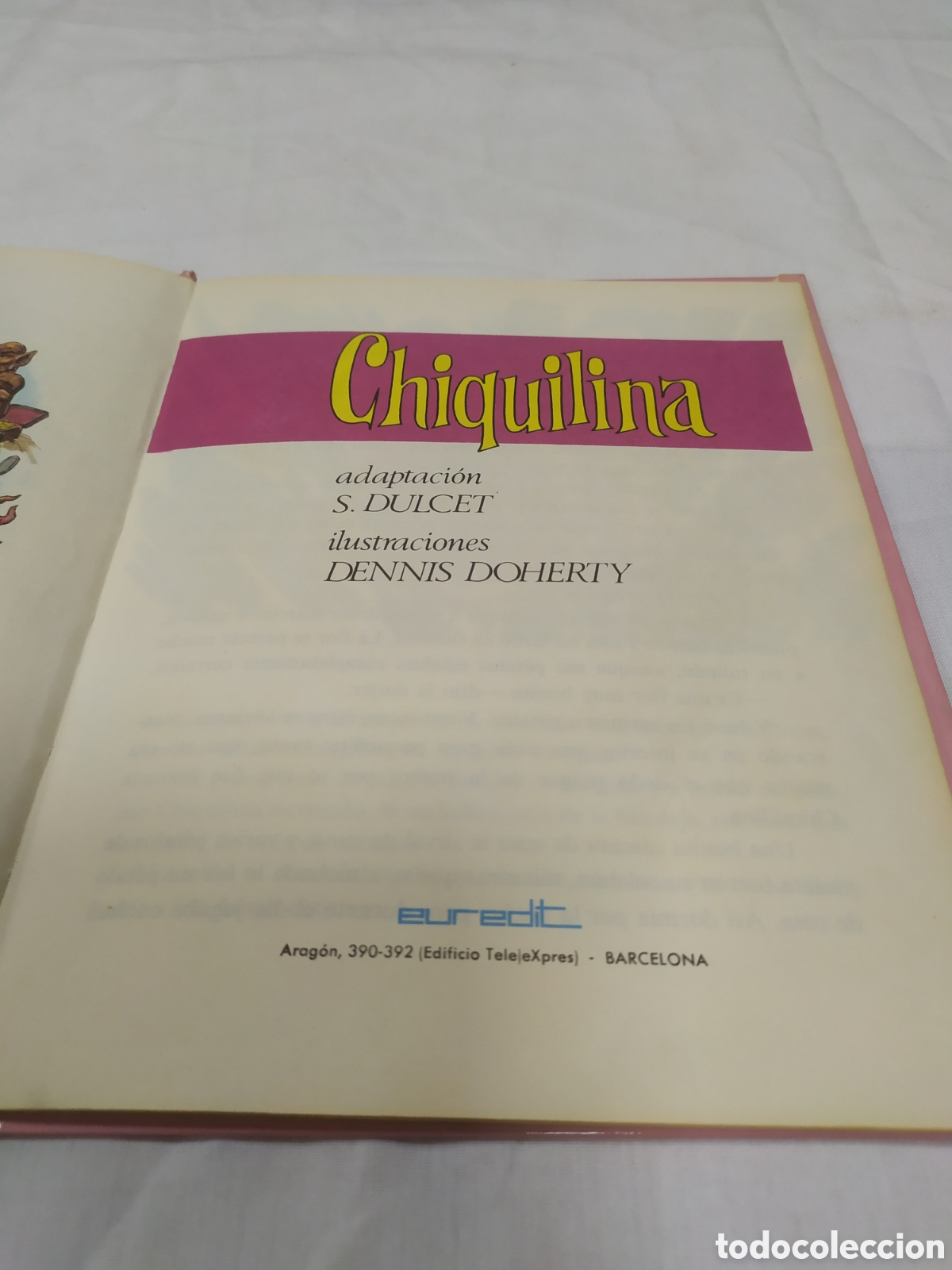 Libros de segunda mano: Chiquitina. Euredit, 1969 - Foto 3