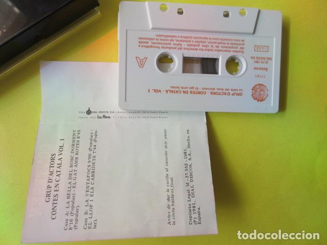 Libros de segunda mano: CINTA DE CASETTE CUENTOS EN CATALAN VOLUMEN 1 - Foto 2