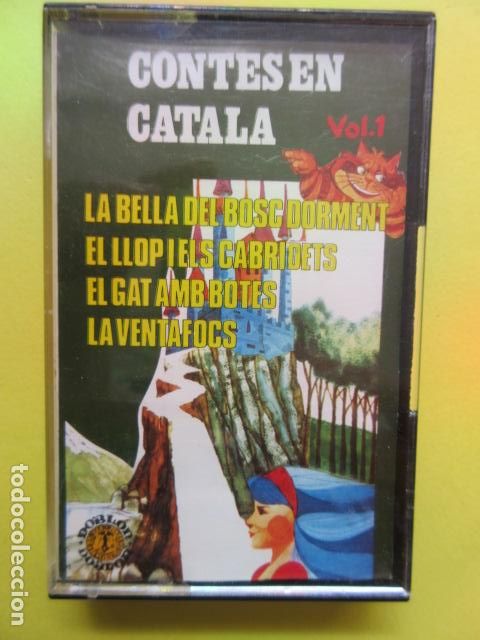Libros de segunda mano: CINTA DE CASETTE CUENTOS EN CATALAN VOLUMEN 1 - Foto 1