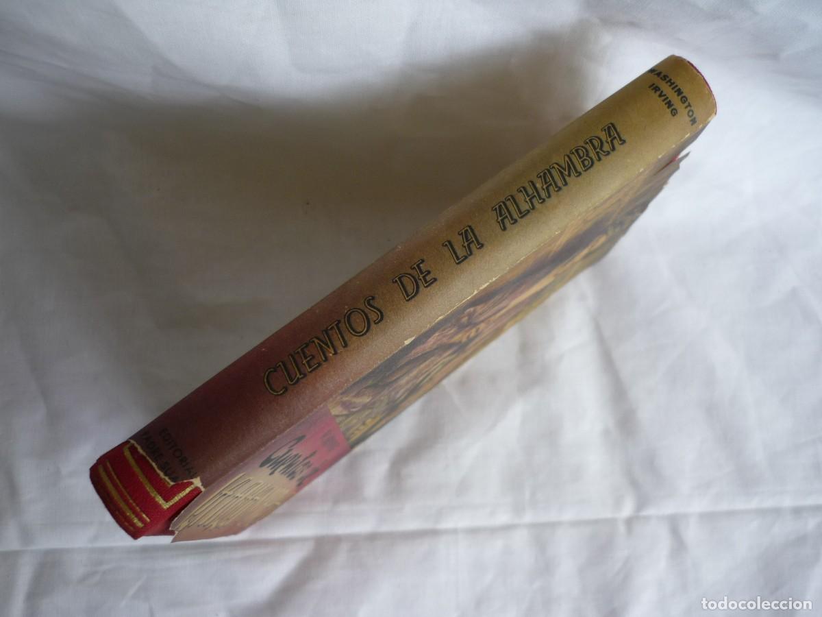 Libros de segunda mano: Cuentos de la Alhambra, W. Irving, 1954 - Foto 3