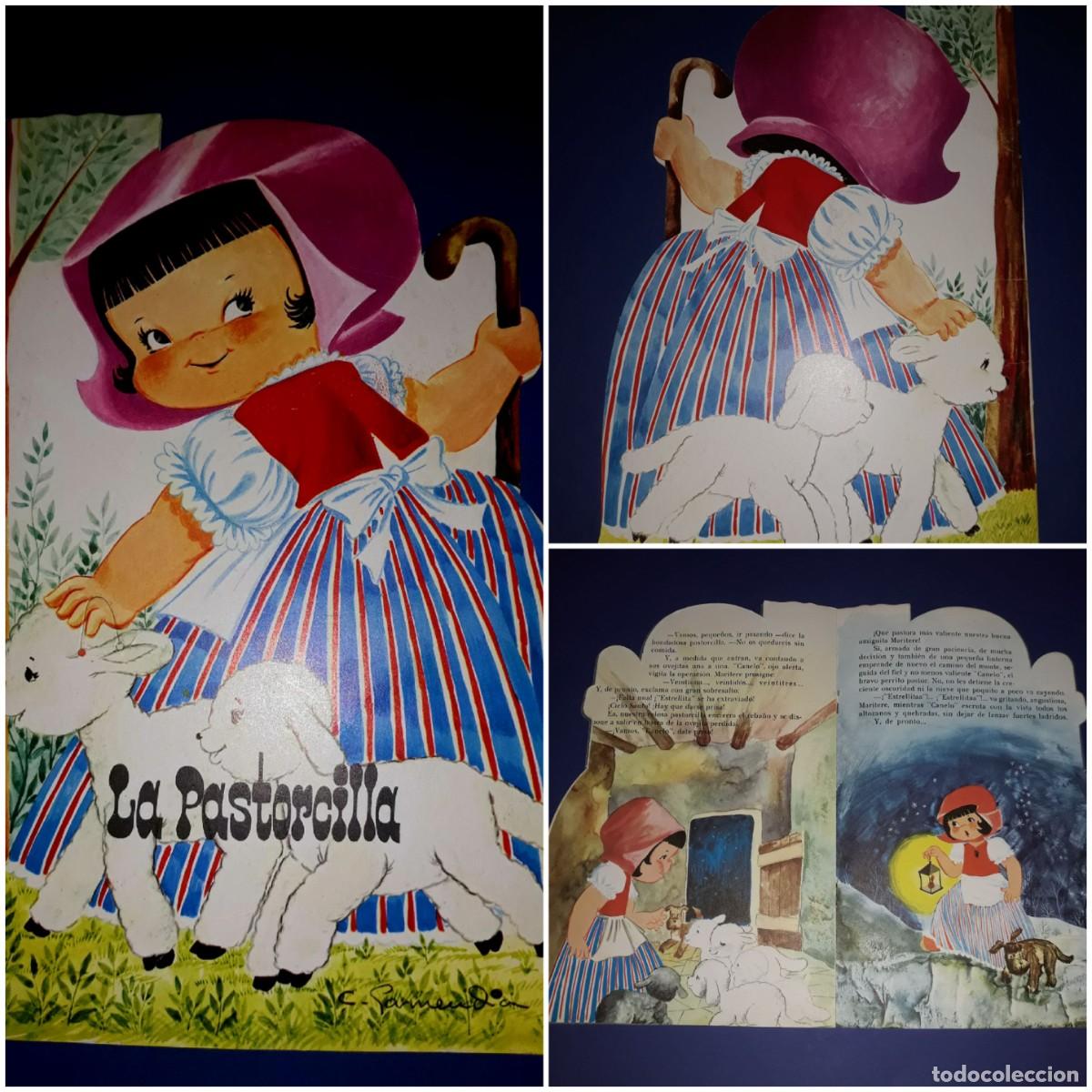 Libros de segunda mano: Cuento Troquelado La Pastorcilla Editorial Colon 1969 - Foto 1