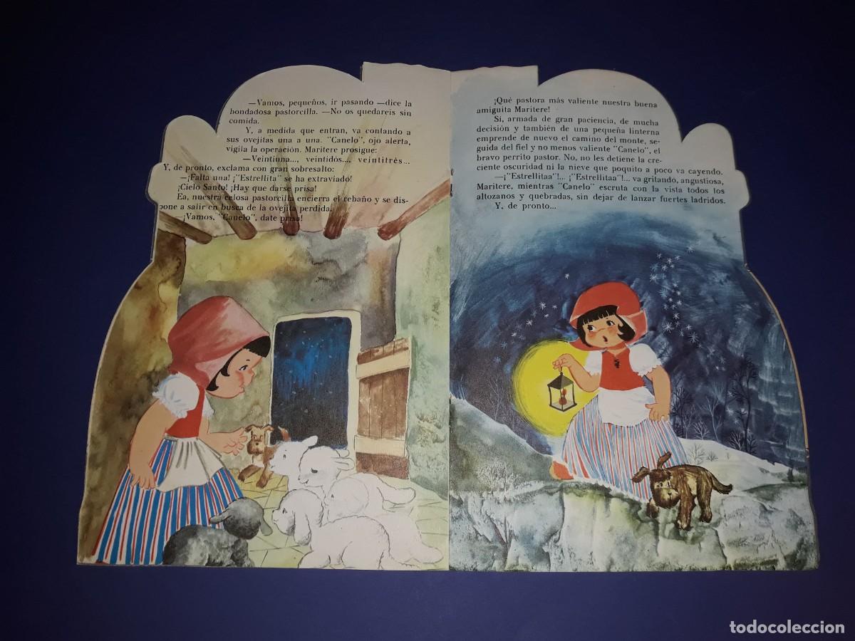 Libros de segunda mano: Cuento Troquelado La Pastorcilla Editorial Colon 1969 - Foto 3