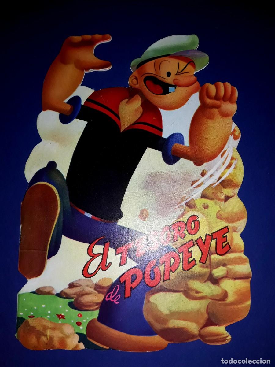 Libros de segunda mano: Cuento Troquelado El Tesoro de Popeye Editorial Vilcar 1972 - Foto 2
