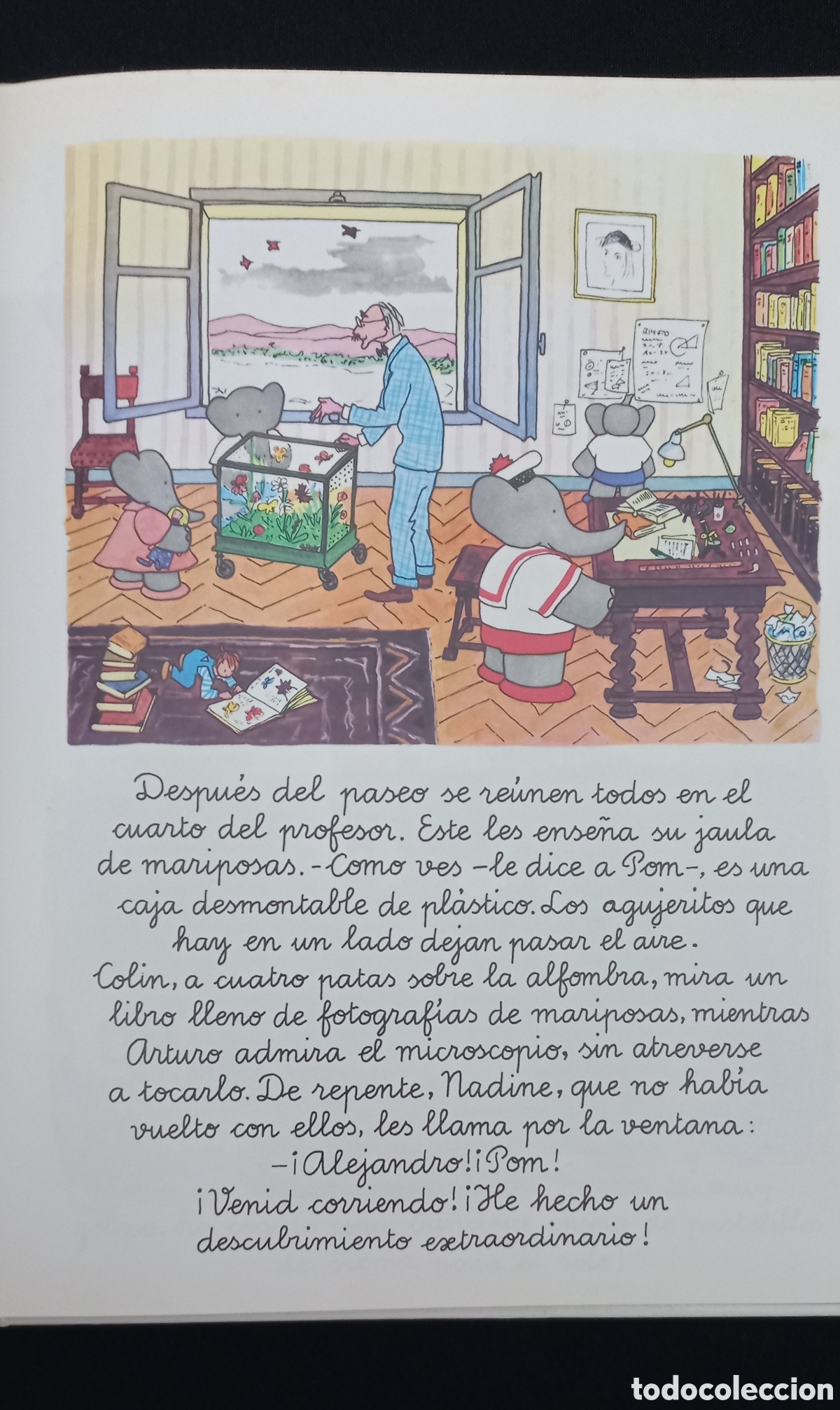 Libros de segunda mano: BABAR Y EL PROFESOR GRIFAT&Oacute;N. 1993 - Foto 3
