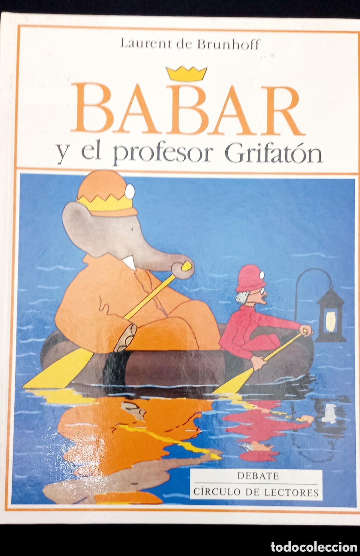 Libros de segunda mano: BABAR Y EL PROFESOR GRIFAT&Oacute;N. 1993 - Foto 1