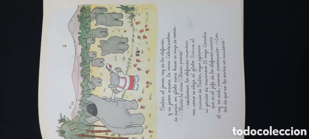 Libros de segunda mano: EL VIAJE DE BABAR. 1993 - Foto 2