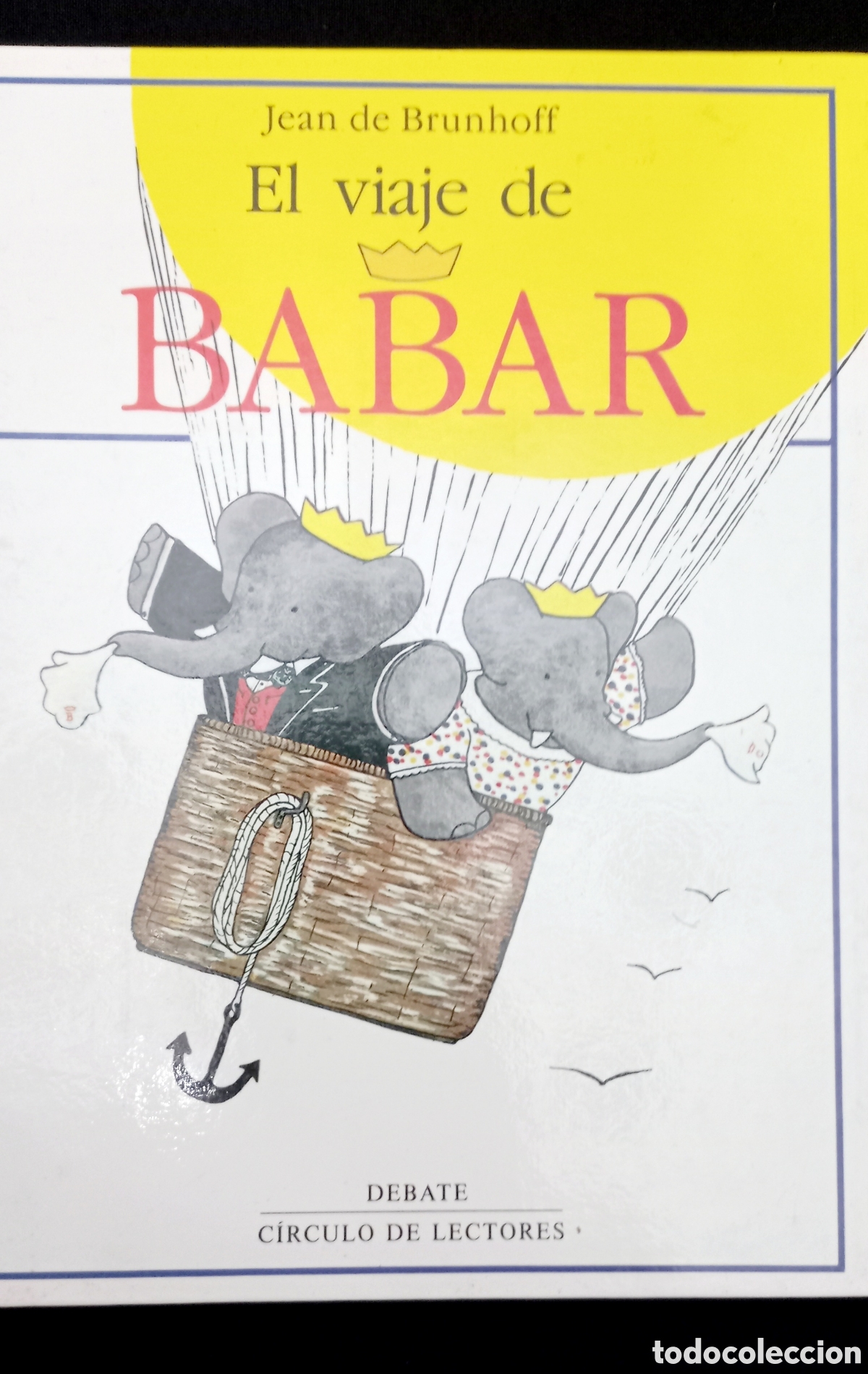 Libros de segunda mano: EL VIAJE DE BABAR. 1993 - Foto 1