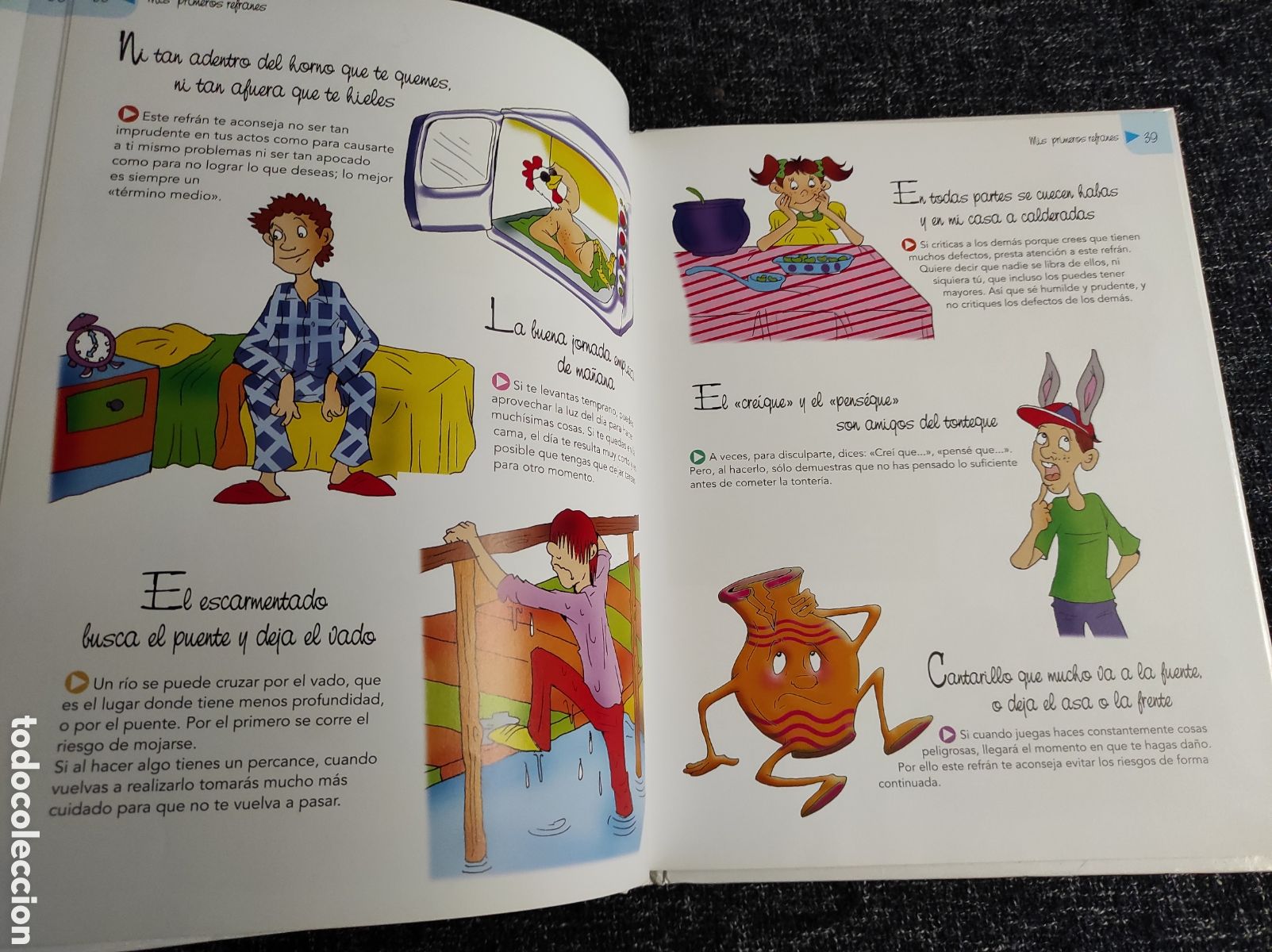 Libros de segunda mano: MIS PRIMEROS REFRANES -edita : LIBSA - Foto 2