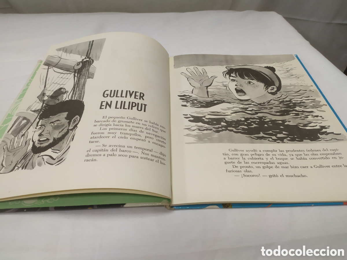 Libros de segunda mano: Gulliver en Liliput. Jonathan Swift, 1966 - Foto 3