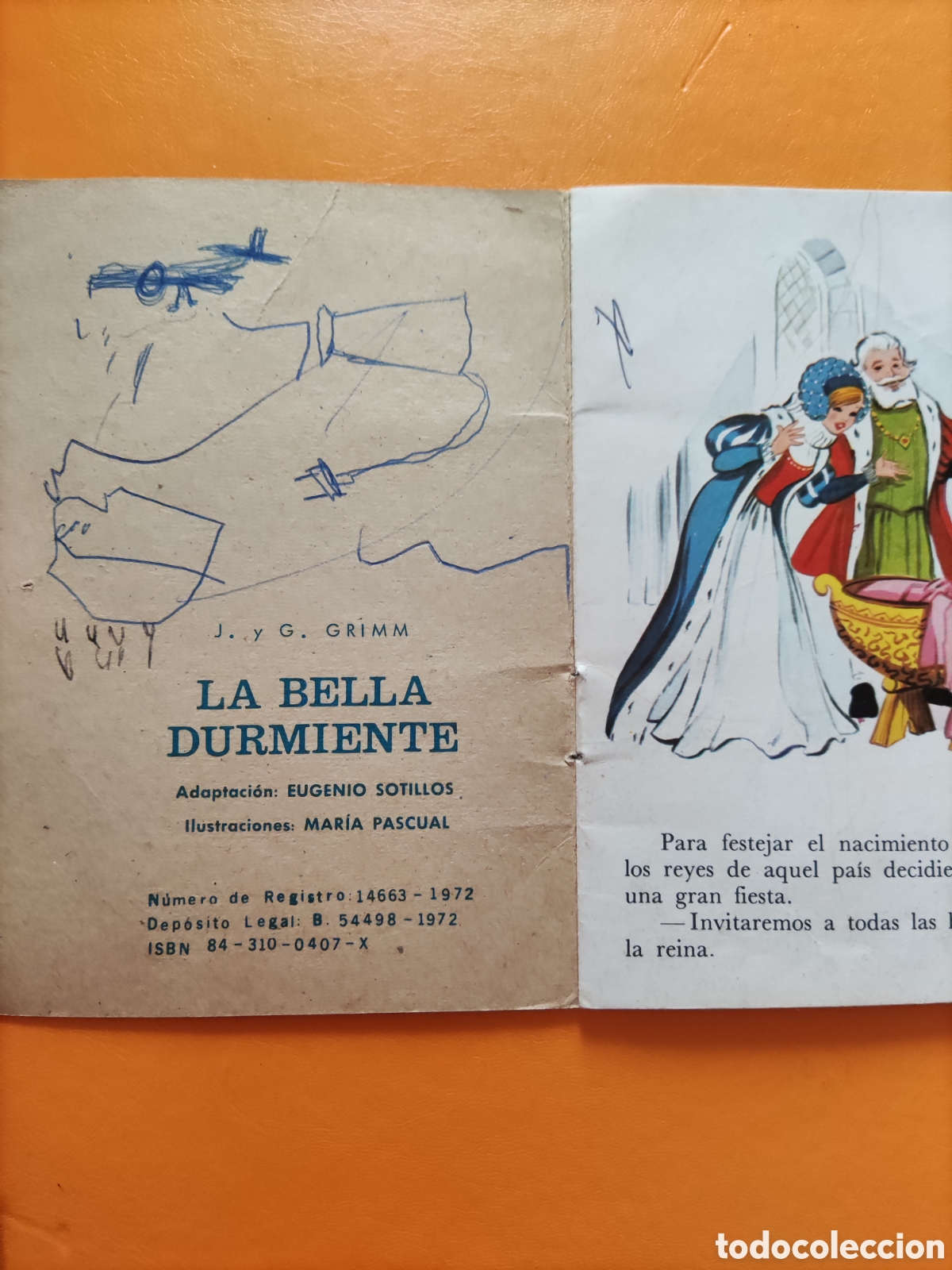 Libros de segunda mano: Libro infantil LA BELLA DURMIENTE.MINICLASICOS. E. Toray 1972 - Foto 2