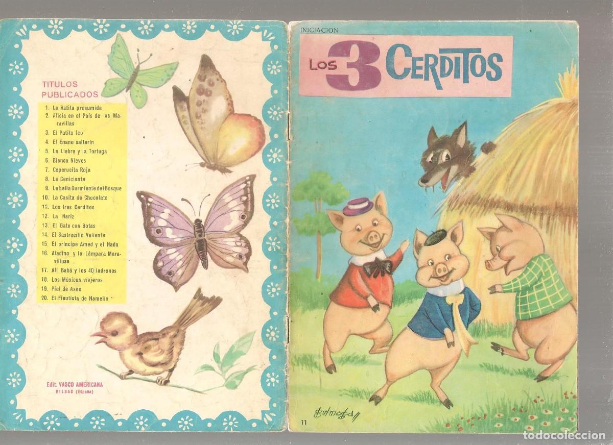 Libros de segunda mano: CUENTO. LOS 3 CERDITOS. EDIT. VASCO AMERICANA, 1962.(C/A31) - Foto 1