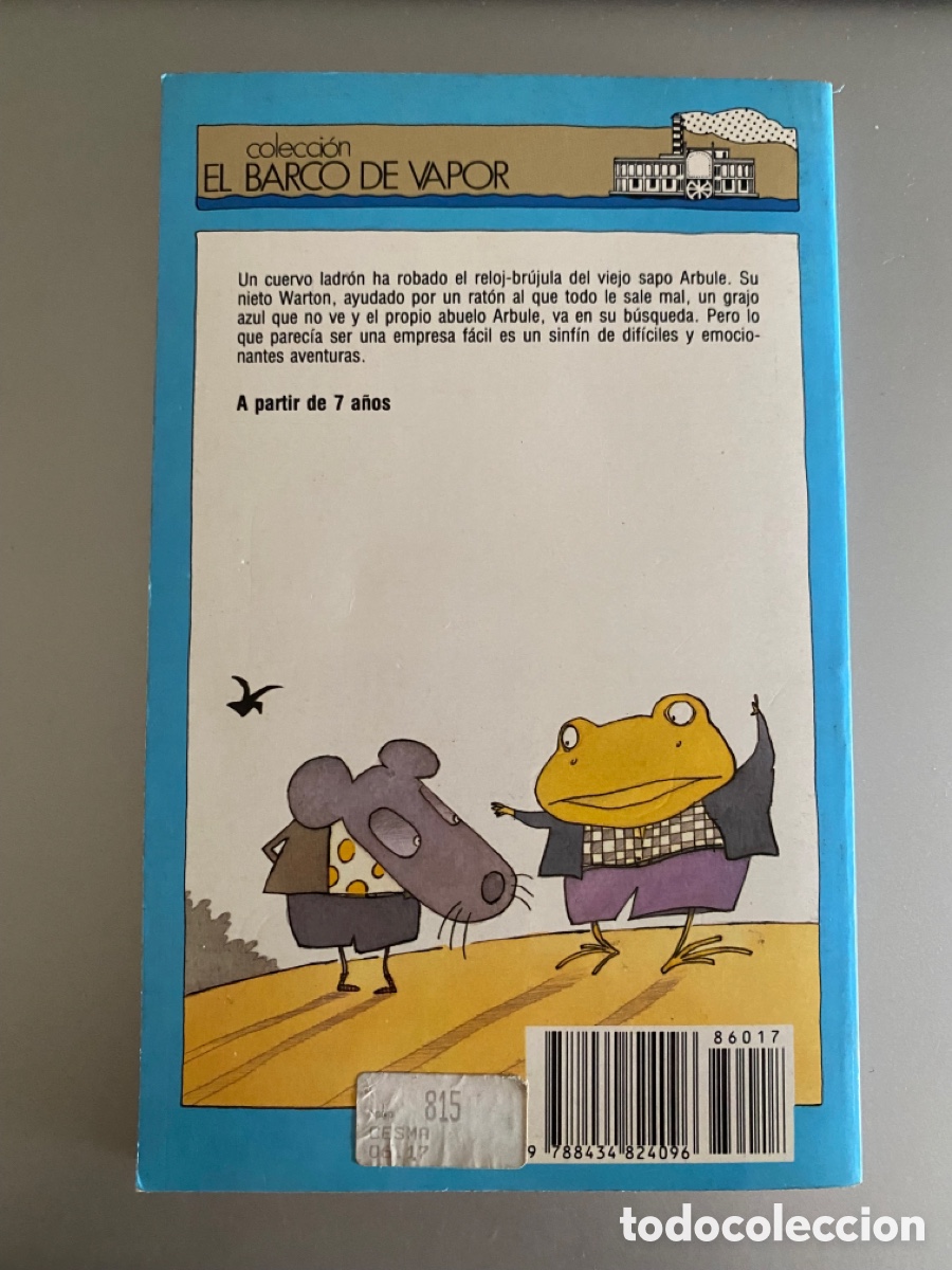 Libros de segunda mano: El detective Warton . El Barco de Vapor - Foto 2