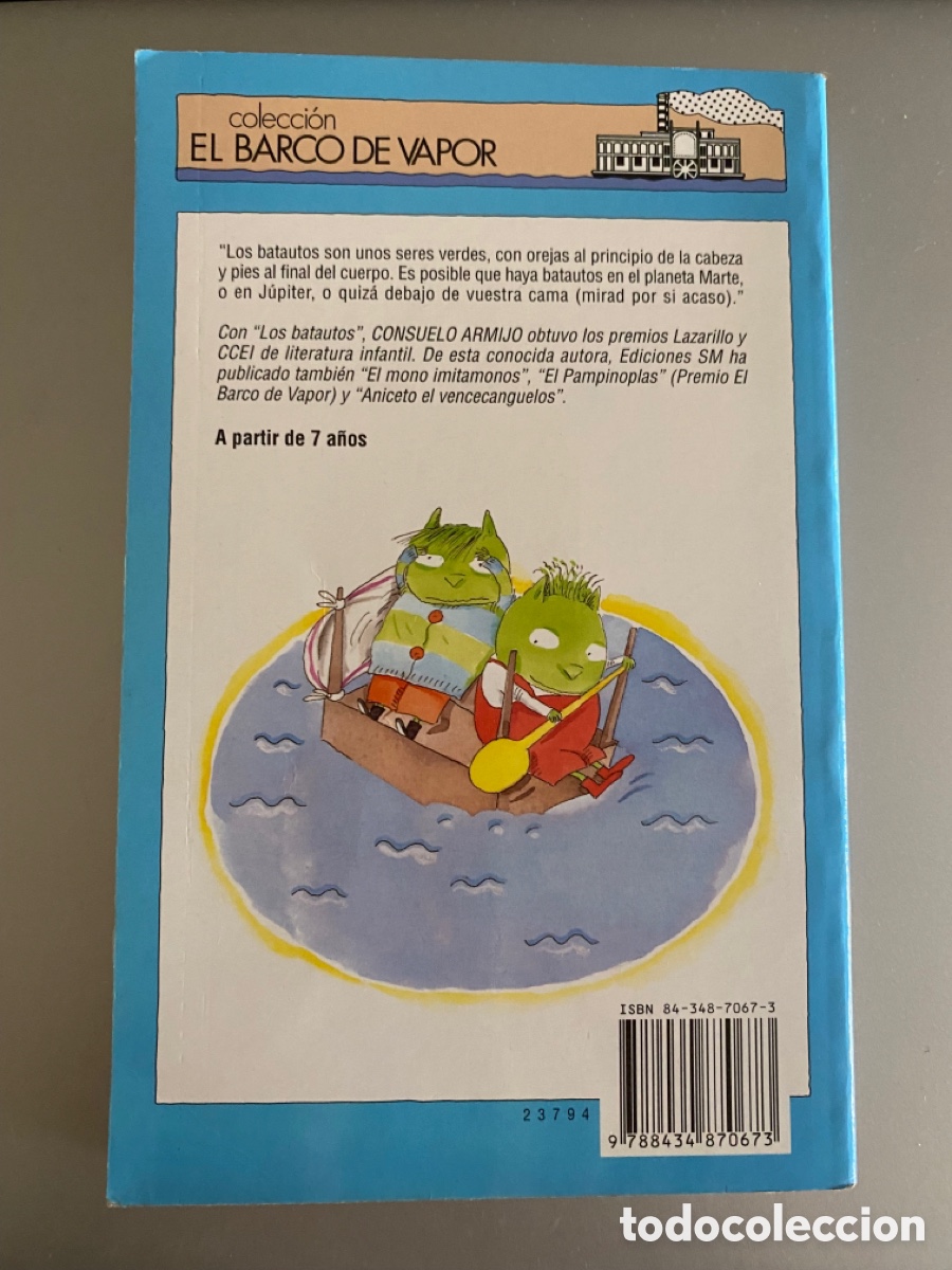 Libros de segunda mano: Los batautos . El Barco de Vapor - Foto 2