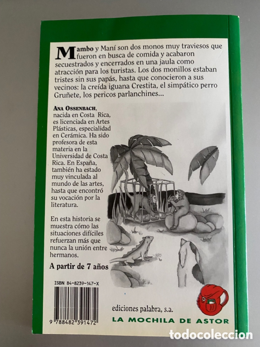 Libros de segunda mano: El secuestro de los congos . La mochila de Astor - Foto 2