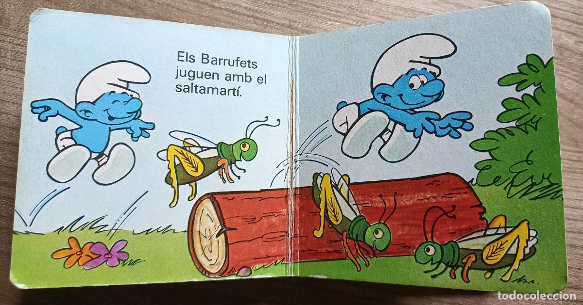 Libros de segunda mano: Antigu cuento, comic tebeo, TBO - los Pitufos - els Barrufets - Foto 3