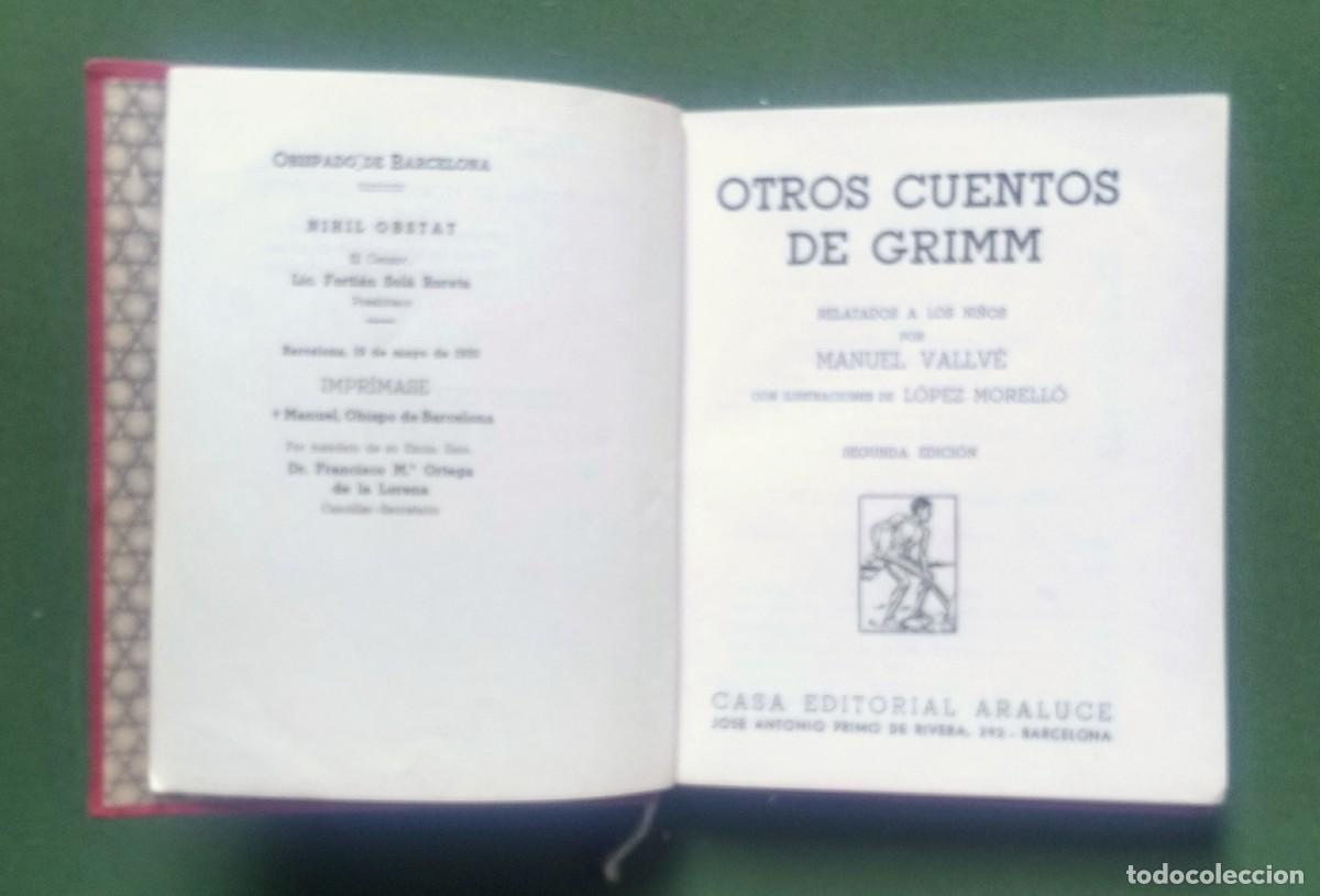 Libros de segunda mano: OTROS CUENTOS DE GRIMM - ARALUCE - Foto 2