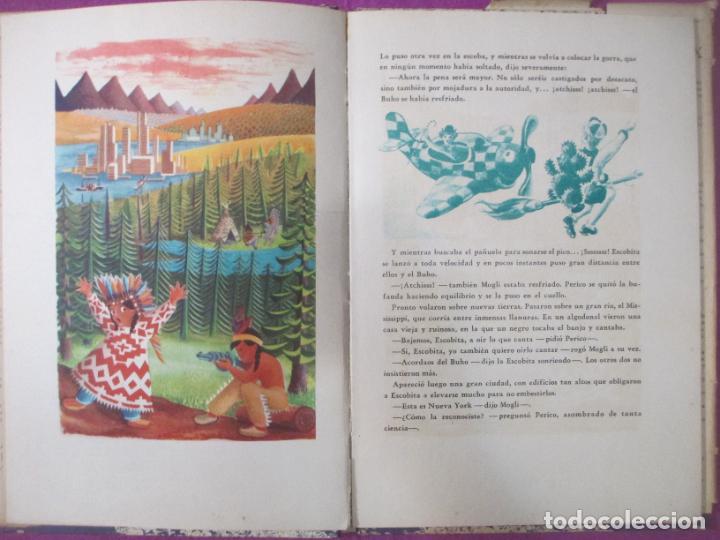Libros de segunda mano: LIBRO CUENTO PERICO Y SU ESCOBITA ED. CODEX 1947 IL. LUZU - Foto 4