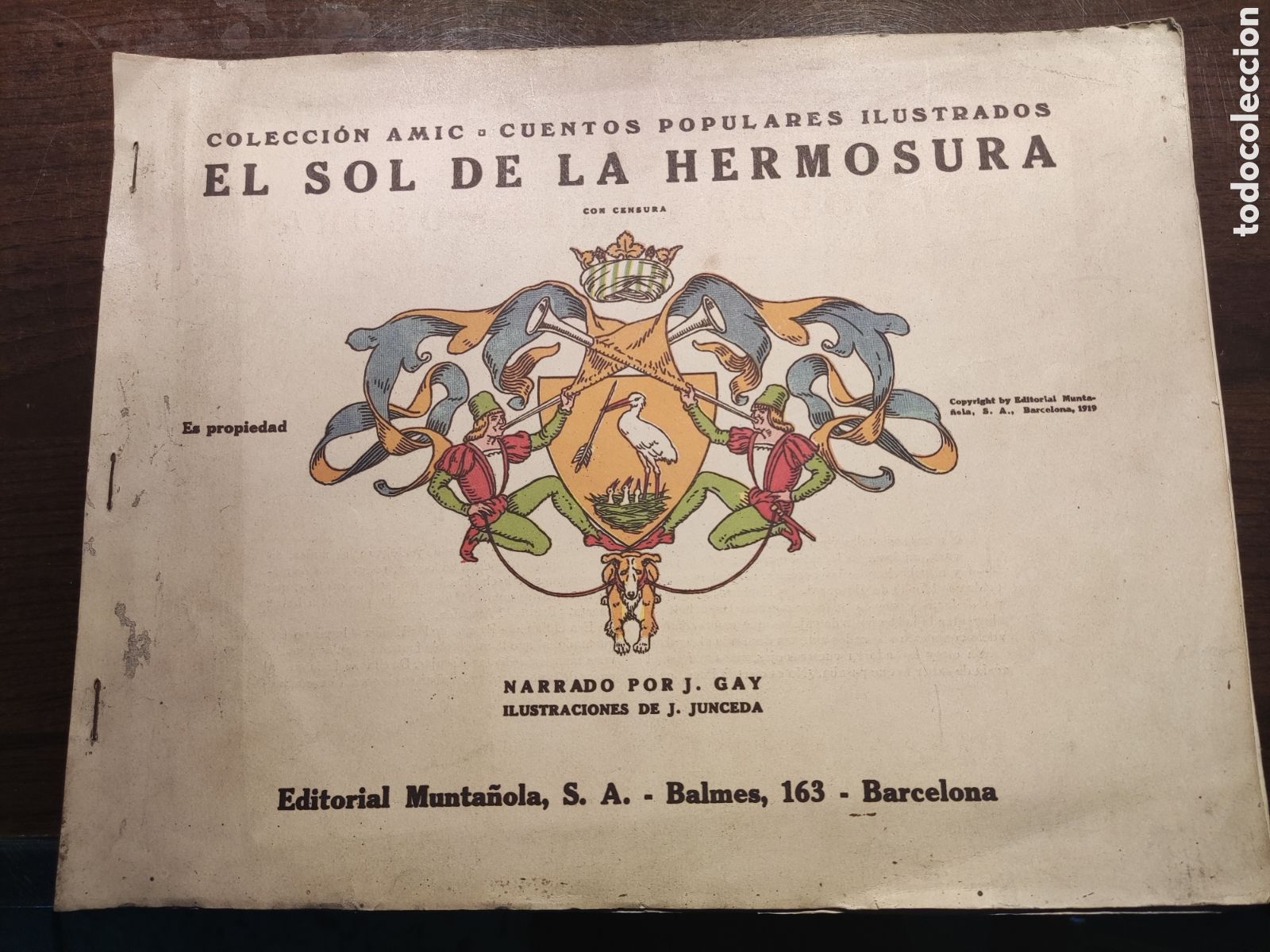 Libros de segunda mano: Cuento el Sol de la hermosura - Foto 1